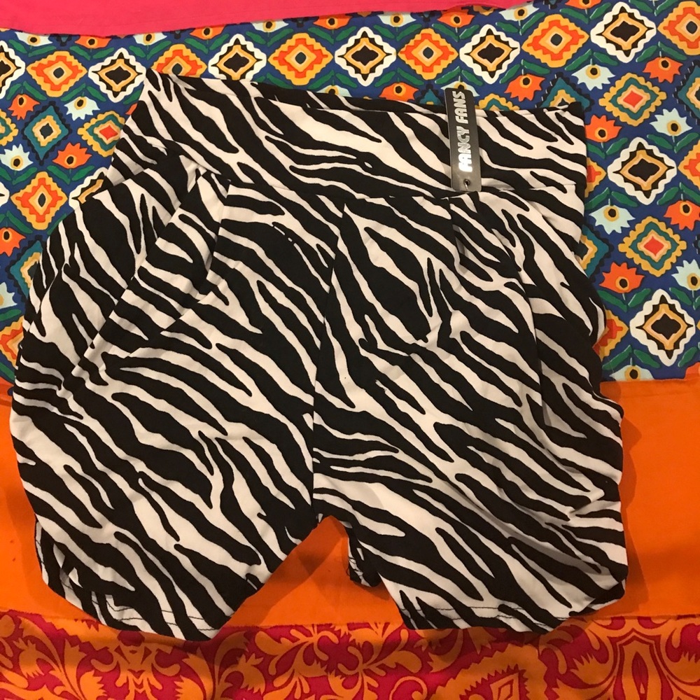Soft Zebra Shorts