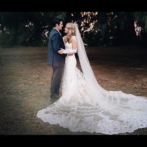 Illusion Back Wedding Dress - Style 675