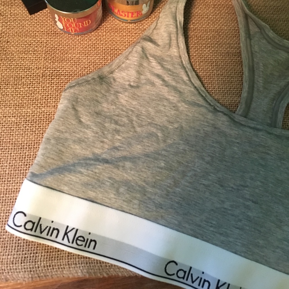 Calvin Klein sports bra.