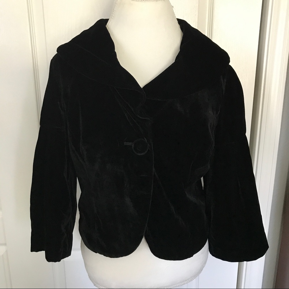 Willi Smith Velvet Coat