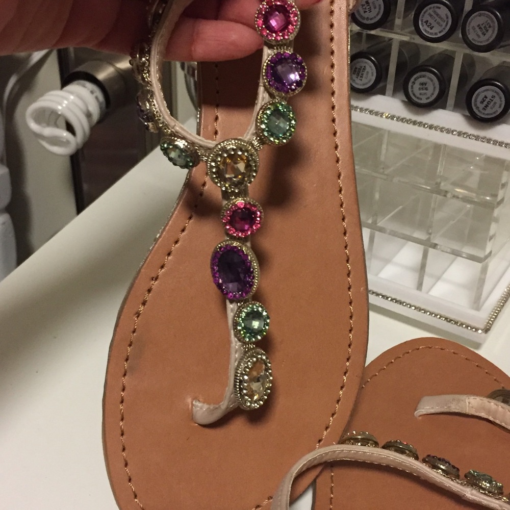 Nine West flat sandals