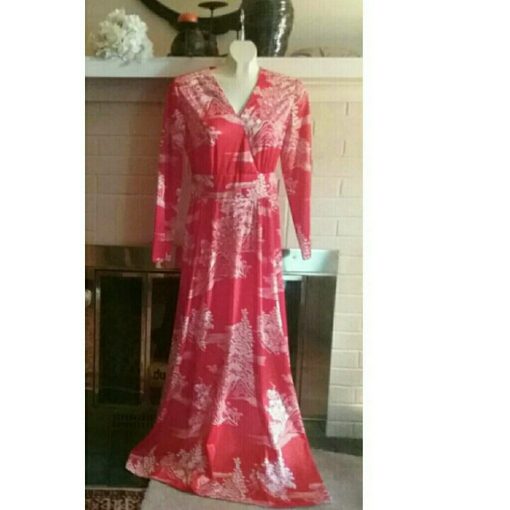 Awesomest 70s maxi dress