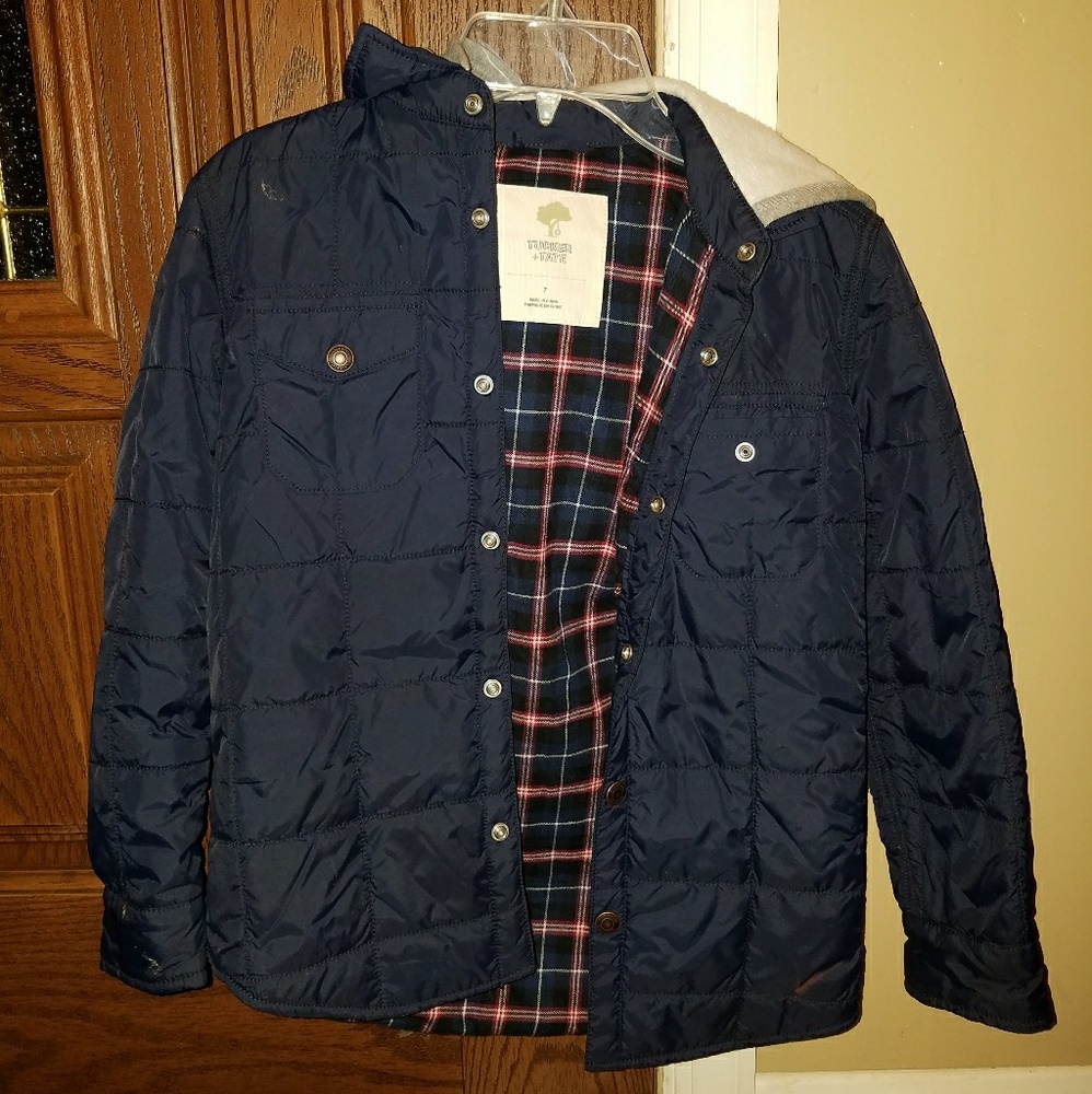 Boys Navy Tucker & Tate jacket.