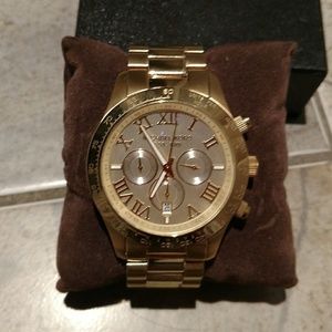 Mens Michael Kors Watch Gold