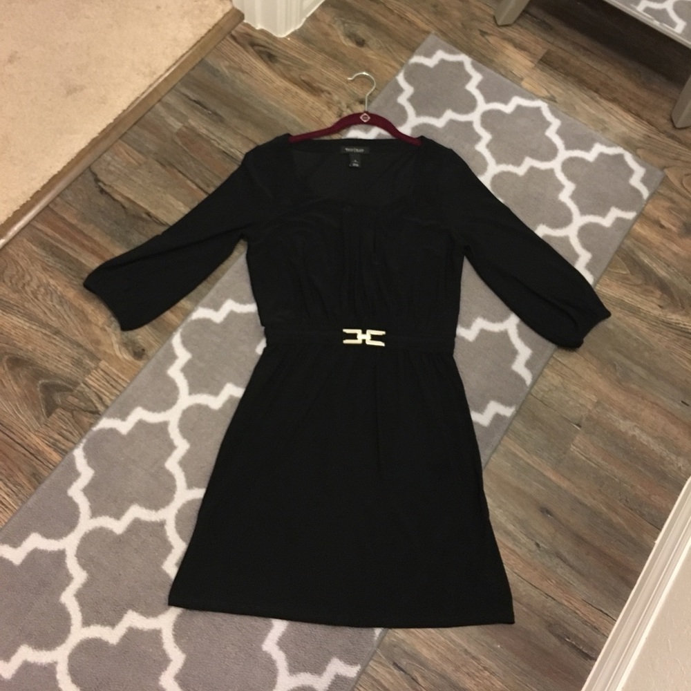 White House Black Market 3/4 Sleeve Dress