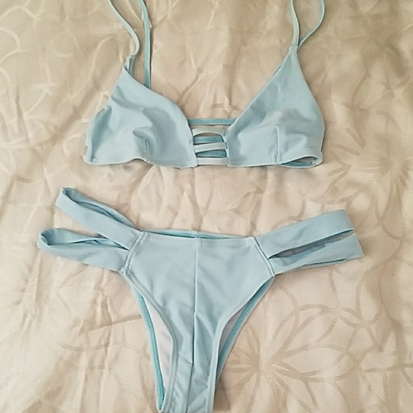 Victoria's Secret Other - NWOT Beautiful light blue bikini