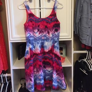 Express NWOT skater style boho dress small