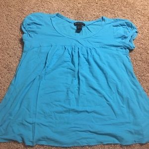 Mango cotton babydoll tee