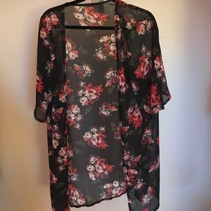Floral kimono