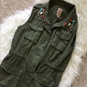 Olive Utility Vest
