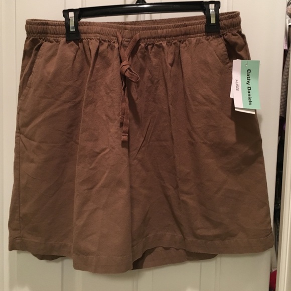 cathy daniels drawstring shorts