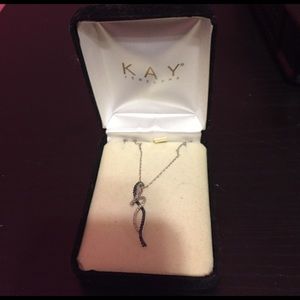 Blue Diamond Necklace