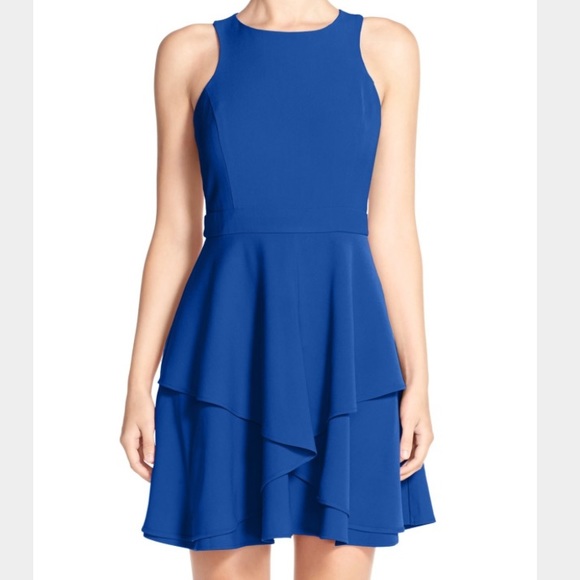 Adelyn Rae Blue Dress - Picture 5 of 5