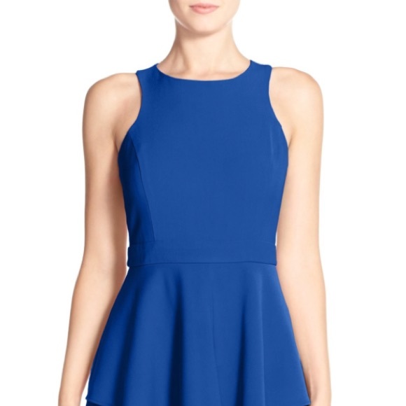 Adelyn Rae Blue Dress - Picture 4 of 5