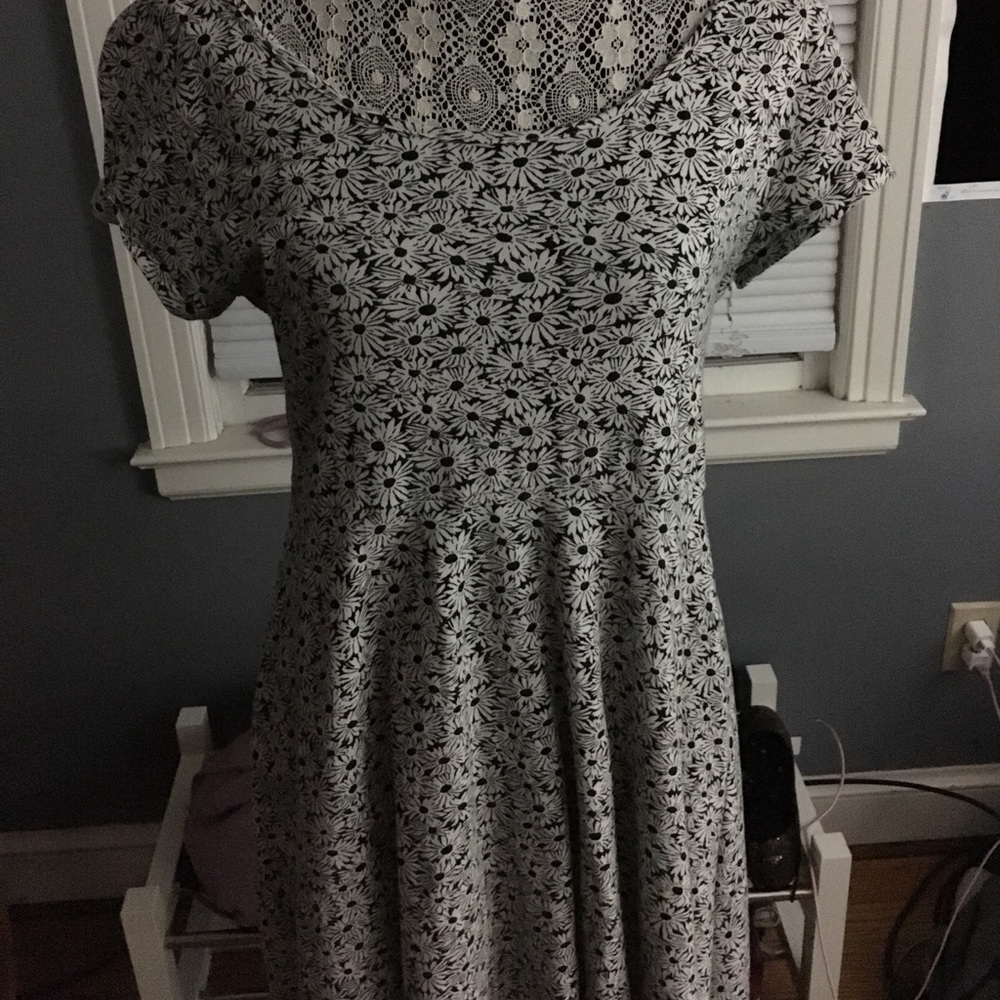 Floral skater dress