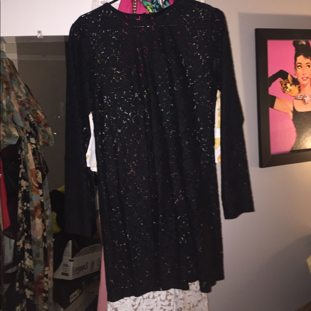 Black lace dress from nasty gal