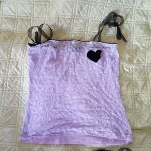Lavender Morbid Threads jammie set