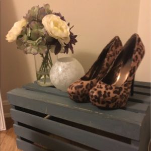 Cheetah Print Stiletto Pumps