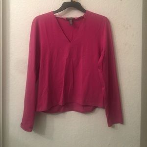 *BANANA REPUBLIC STRETCH* Pink sweatshirt