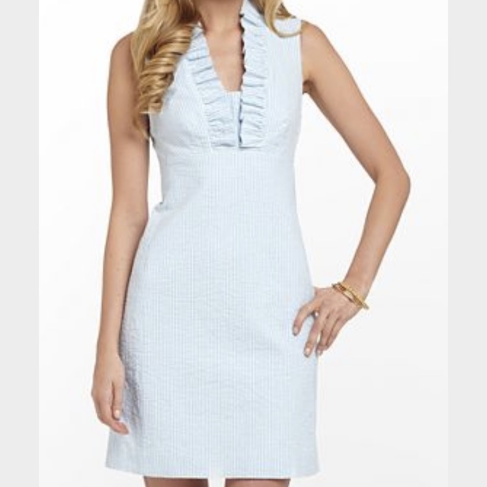 Lilly Pulitzer Adeline Seersucker Shift