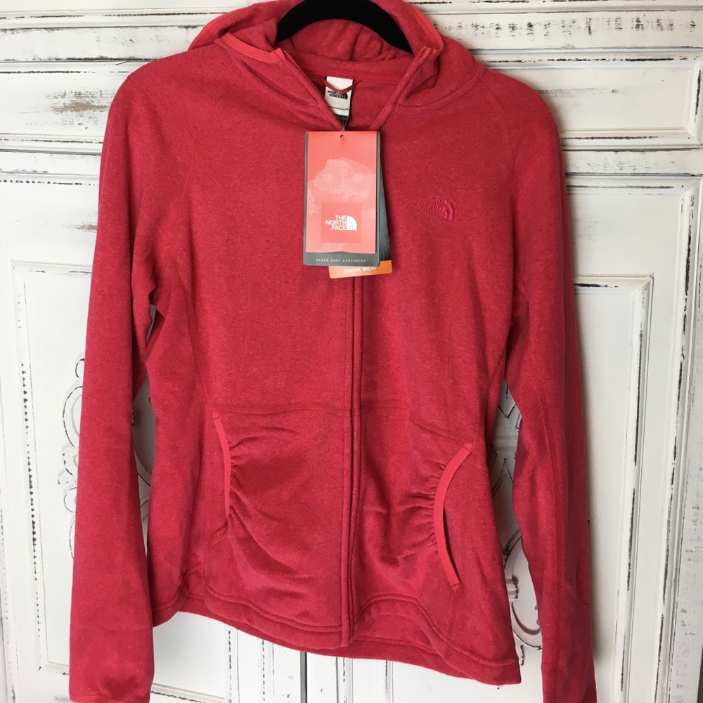 NWT North Face Soft Zip Up Hoodie