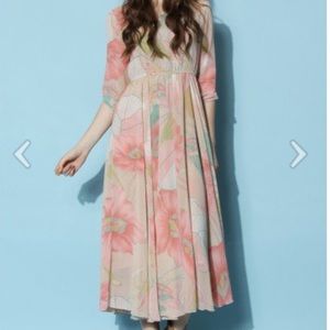 ChicWish Floral Maxi Dress