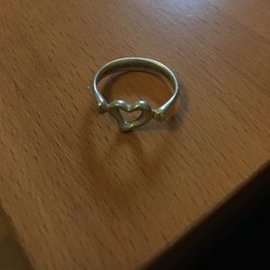 Elsa Peretti sterling silver heart ring