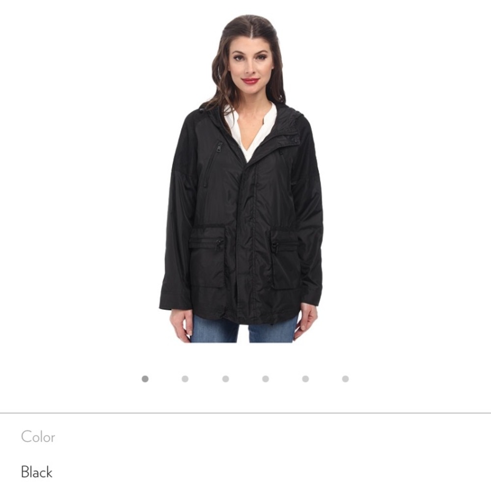 NWOT - Sam Edelman Mesh Trimmed Active Rain Jacket