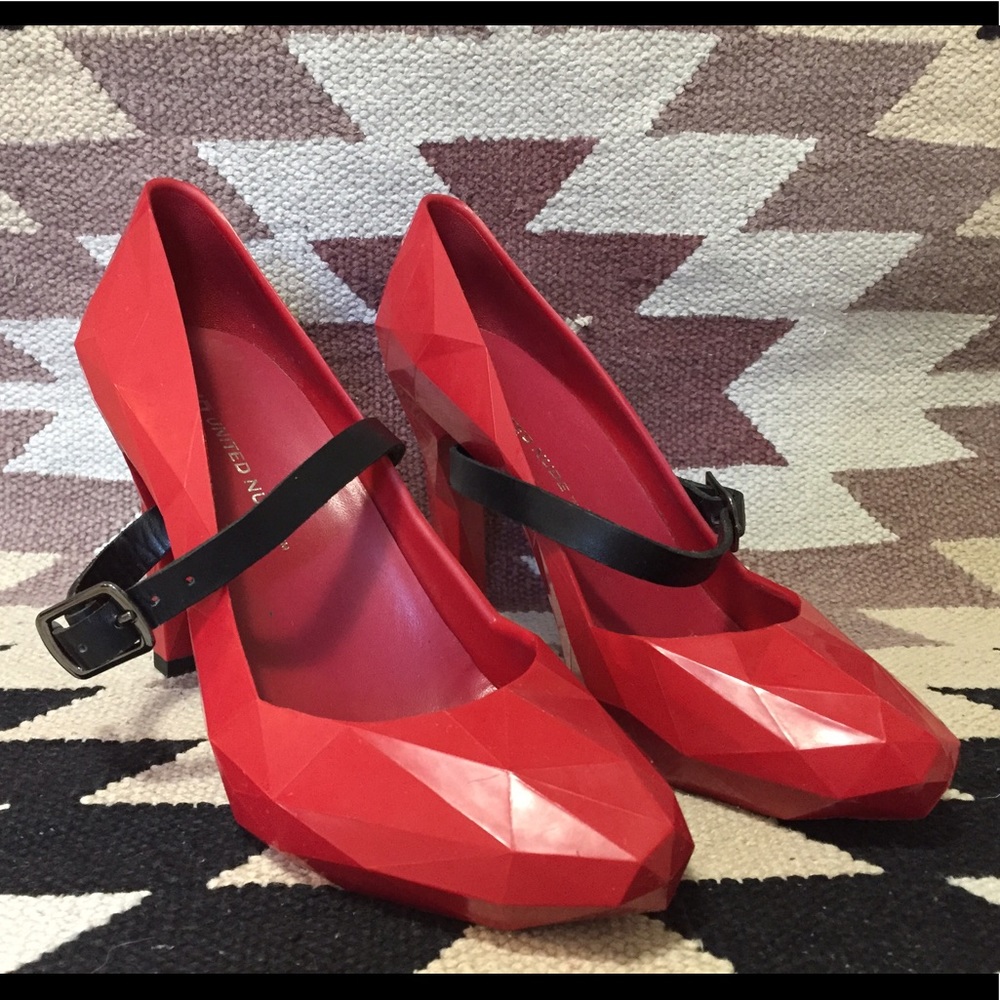 United Nude Lipstick Red Heels