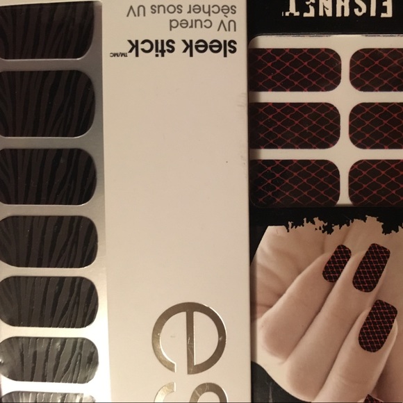 Essie Sleek Stick Zebra Wraps free fishnet wraps - Picture 2 of 2