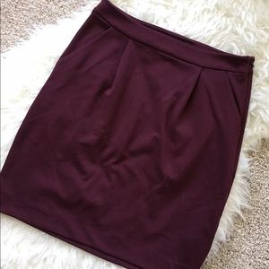Banana Republic ponte skirt
