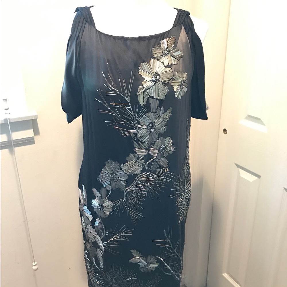 Stunning DVF beaded metal dress