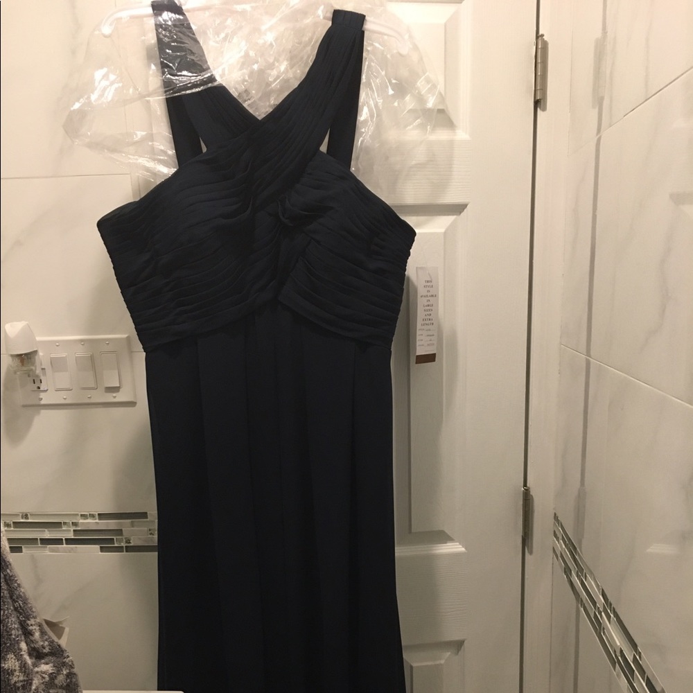 Bill Levkoff style 1218 Navy dress size 22