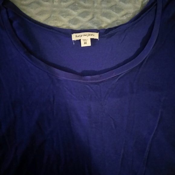 High low over sized t-shirt - Picture 2 of 3