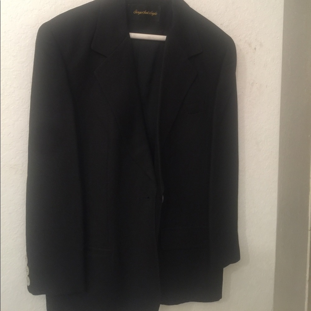 *GIORGIO S. ANGELO* Black Blazer