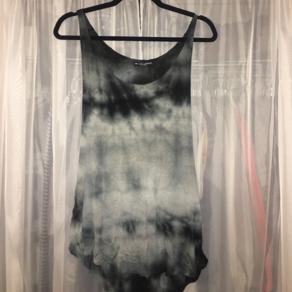 Blue Tie-Dye Brandy Melville Tank