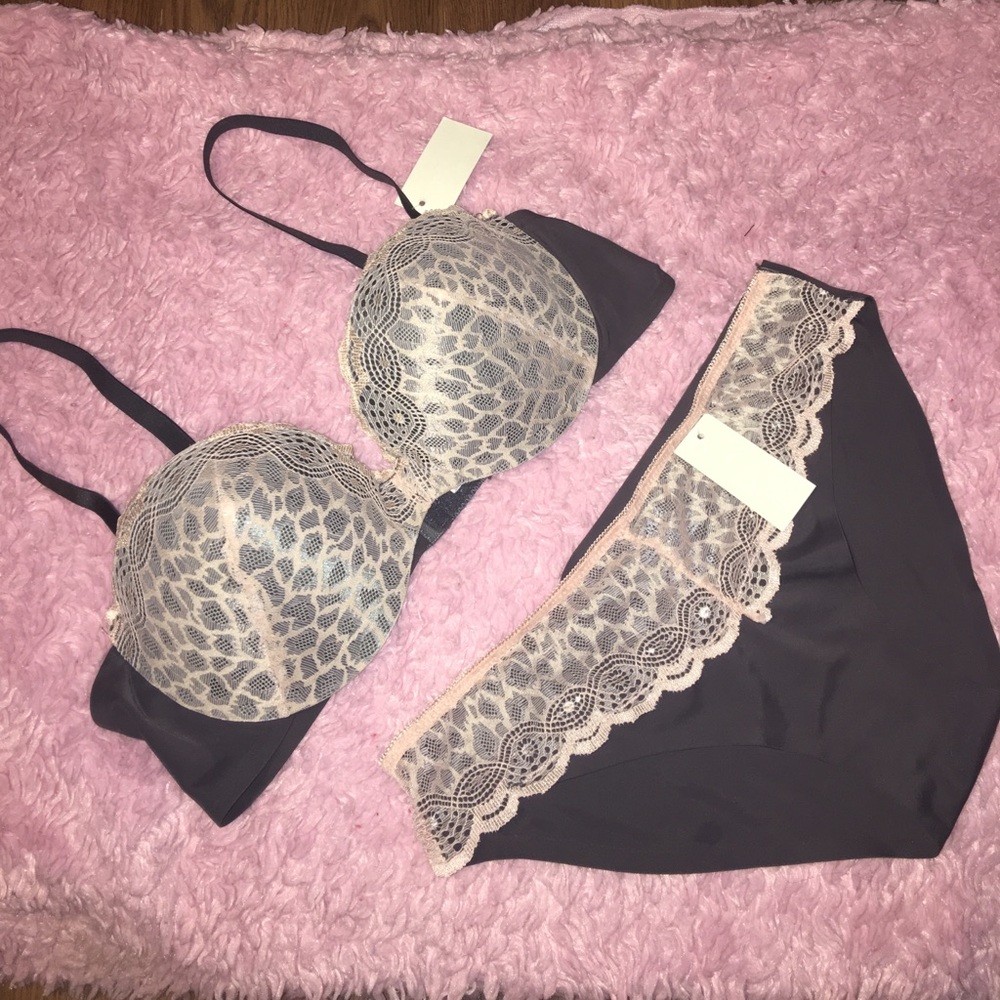 Seem less bra set, no lines