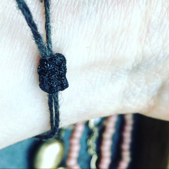 18k solid gold bead bracelet - Picture 5 of 7