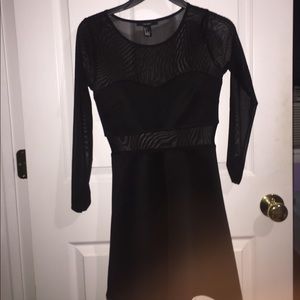 All black dress