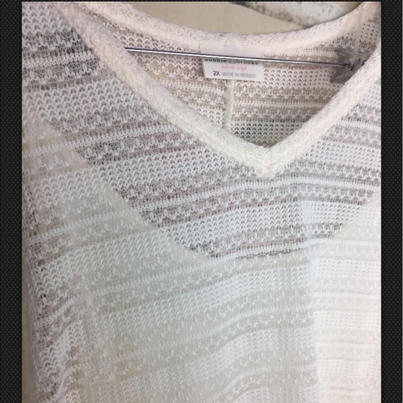 Women's "Bobbie Brooks" Cream Hi-Low Cami Set Sz1X - Picture 3 of 5