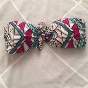 L*Space bandeau bathing suit top size XS