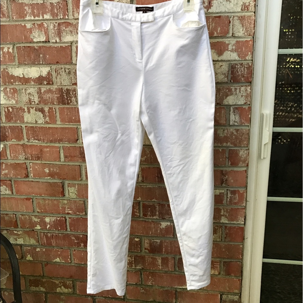 ⚡️Adrienne Vittadini  White Pants