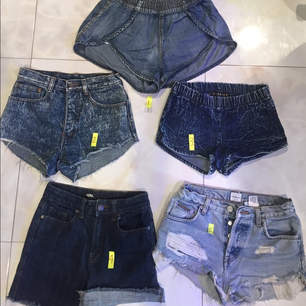 Jean shorts