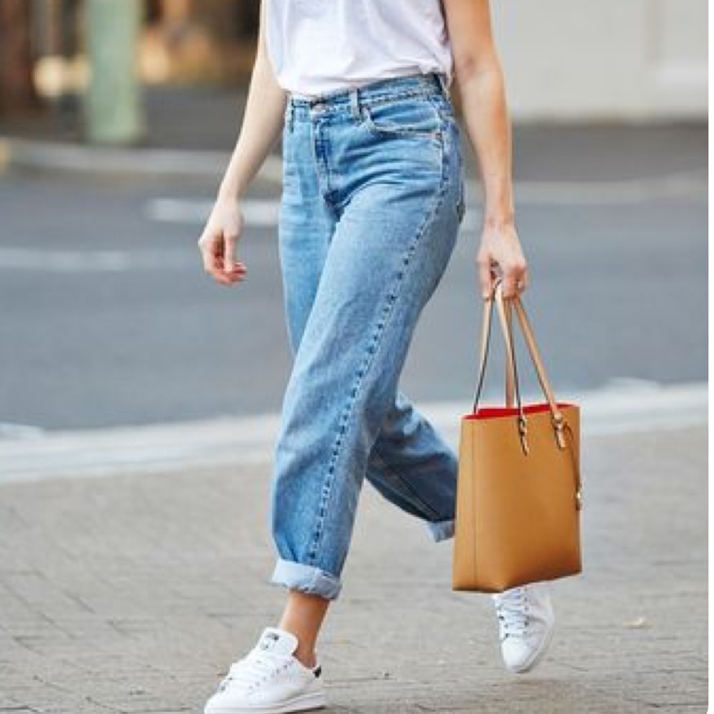 Vintage high waste jeans