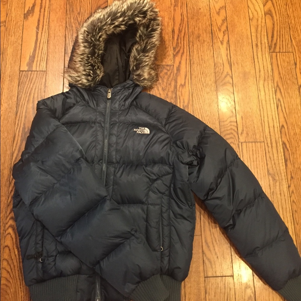 Northface women's hooded jacket.