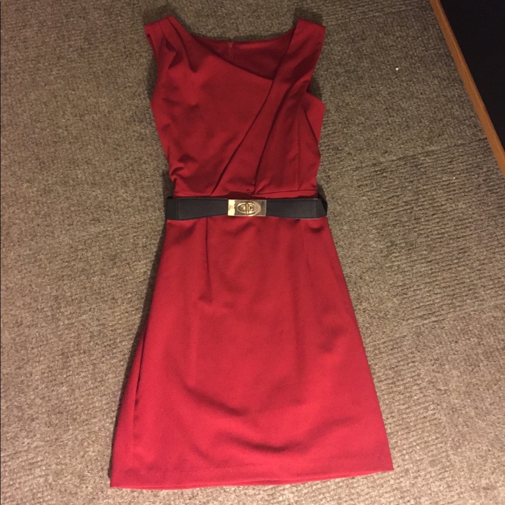 Red dress