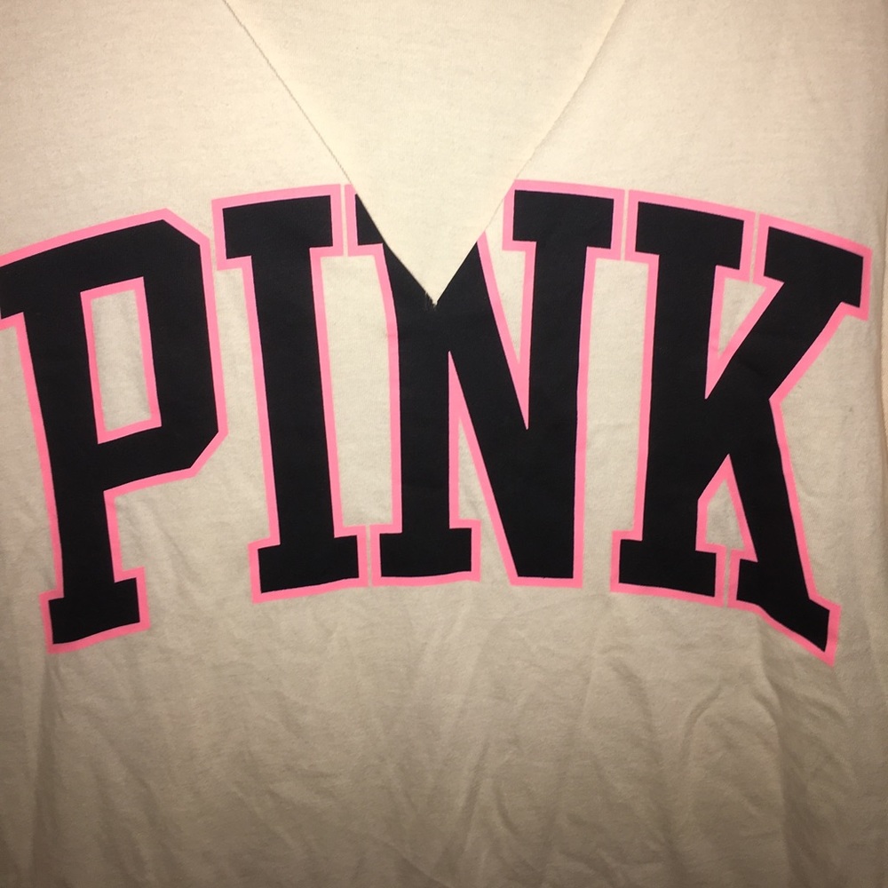 PINK V Neck Shirt