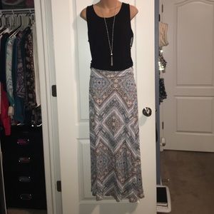 Spring maxi skirt