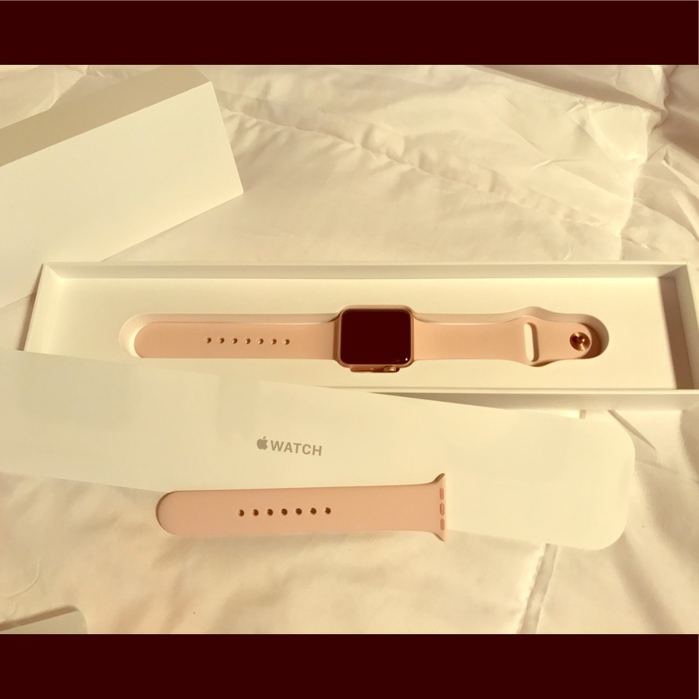 Series 1 38mm Rose Gold Apple iWatch