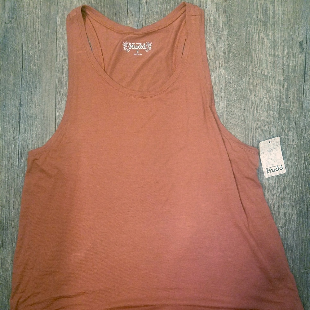 Last NWT burnt orange racerback tank